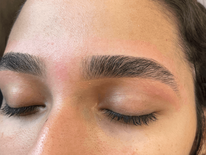 Brow Shaping After